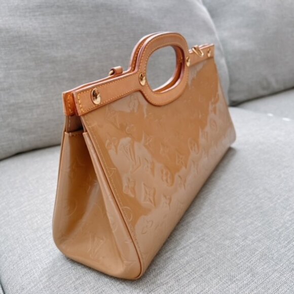 LOUIS VUITTON Monogram Vernis Roxbury Drive Handbag/Shoulder Bag - Picture 9 of 12